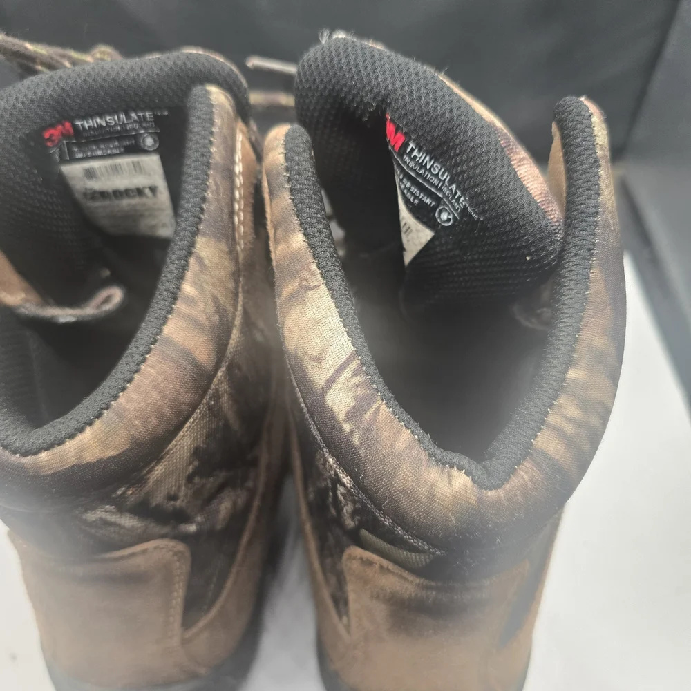 Rocky‎ Kids' Outdoor Boots in Brown and Camo